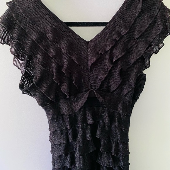 Max Studio black dress size M - Picture 4 of 9